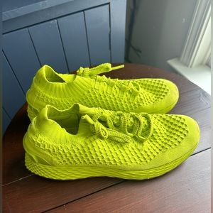 Nobull Neon Yellow Knit Runners